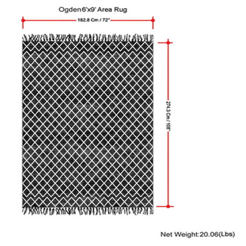 Ogden - 6' X 9' Area Rug - Ivory