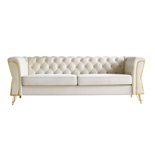 Modern Tufted Sofa For Living Room