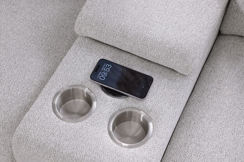 Nexus 6-Piece Power Reclining Sectional in Fabric