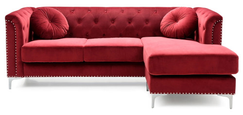 Soft y Micro Suede Sofa Chaise