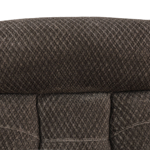 Brown Cashmere Fleece Living Room Set