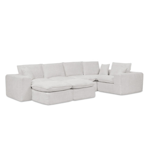 Sectional Sofa With Moveable Ottoman