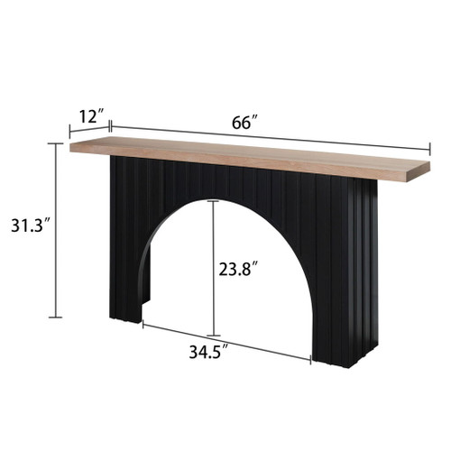 Arch Fluted Table
