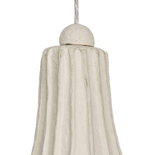 Looma - Cotton Mache Pendant Lamp - Off White