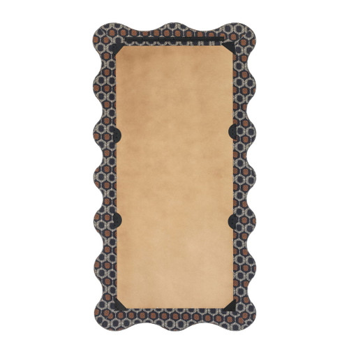 Charlene - 39" x 75" Squiggle Wall Mirror - Biologic Print