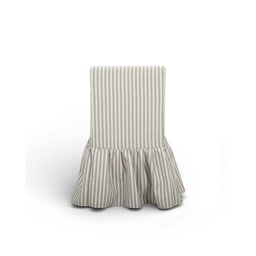 Gertrude - Striped Linen Dining Chair