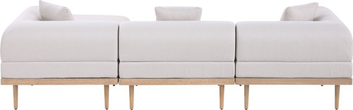 Laguna - 4 Piece 106.5" Upholstered Outdoor Patio Modular Sectional