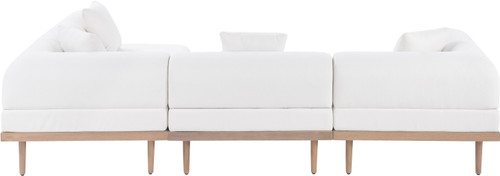 Laguna - 4 Piece 106.5" Upholstered Outdoor Patio Modular Sectional