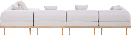 Laguna - 5 Piece 106.5" Upholstered Outdoor Patio Modular Sectional