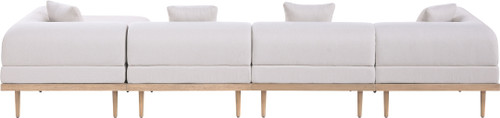 Laguna - 5 Piece 106.5" Upholstered Outdoor Patio Modular Sectional