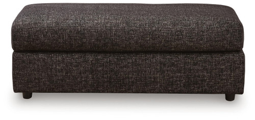 Lentiz - Oversized Accent Ottoman - Onyx