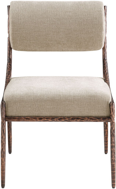 Bastille - Upholstered Dining Side Chair (Set of 2) - Bronze Frame
