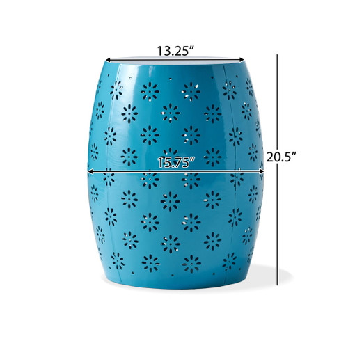 Soleil - Barrel Shaped Side Table