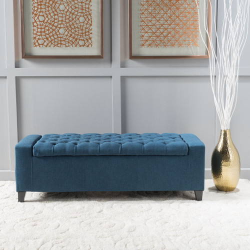 Guernsey - Ottoman Storage With Tufted Top