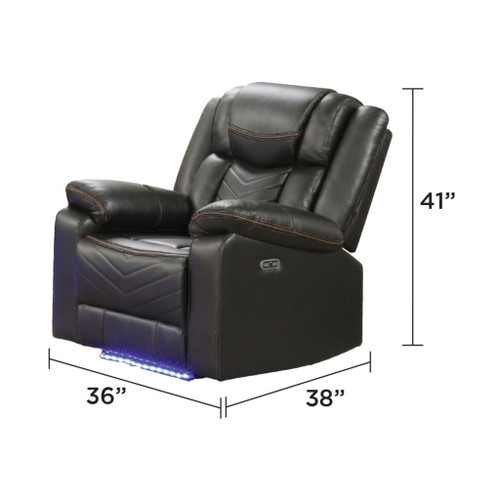 Challenger - LED Power Recliner Chair