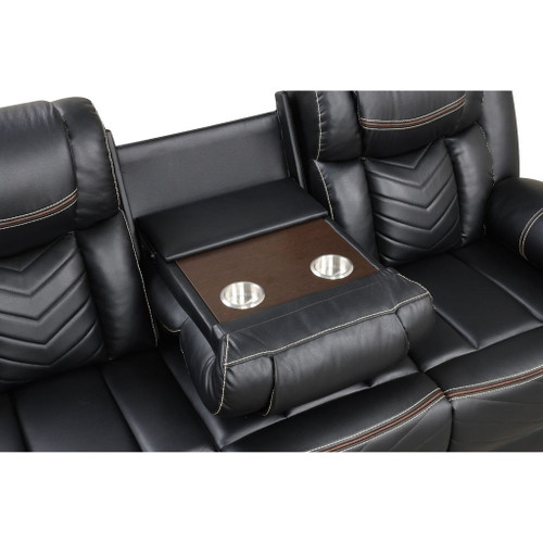Challenger - LED Power Recliner Sofa