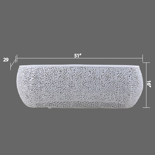 T3601 - Oval Coffee Table