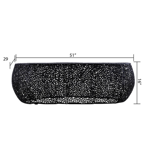 T3601 - Oval Coffee Table