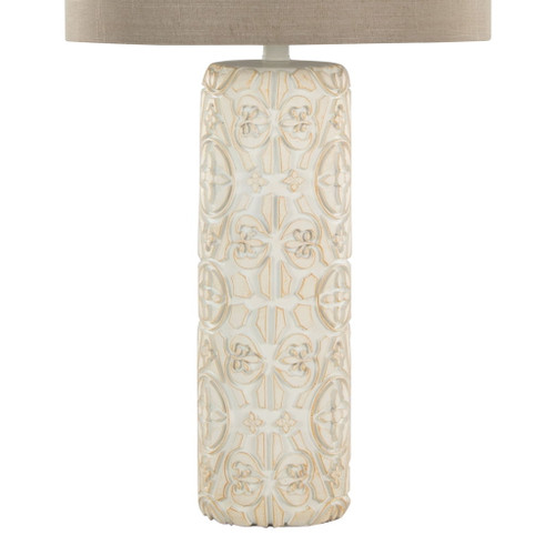 Charlotte - Contemporary Table Lamp (Set of 2) - Taos Brown / Beige