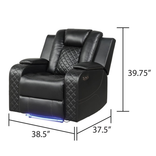 Benz - LED & Power Recliner Chair