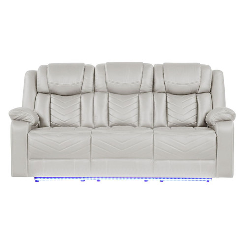 Challenger - LED Power Recliner Sofa