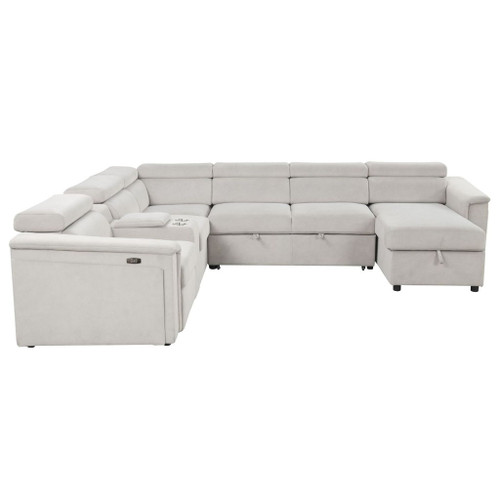 Harvey - Power Recliner Sleeper Sectional