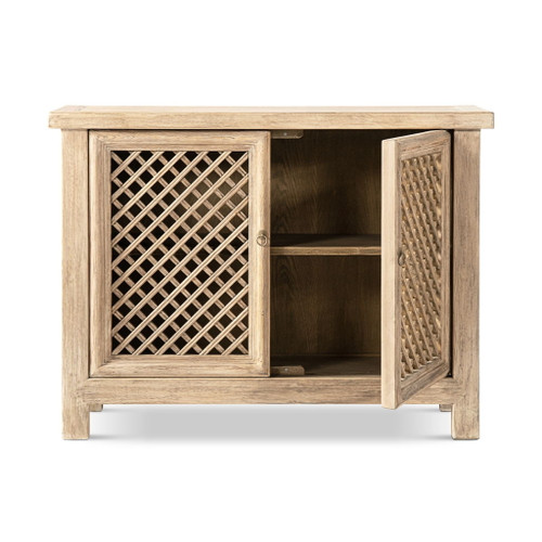 Arden - 2 Door Accent Storage Cabinet - Natural