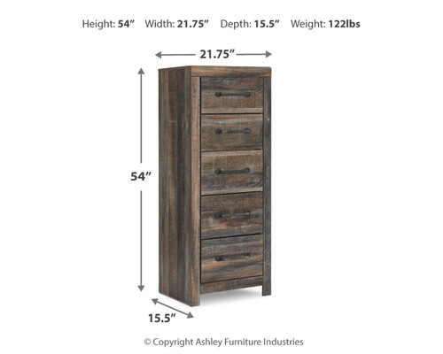 Drystan - Narrow Chest - Brown / Beige