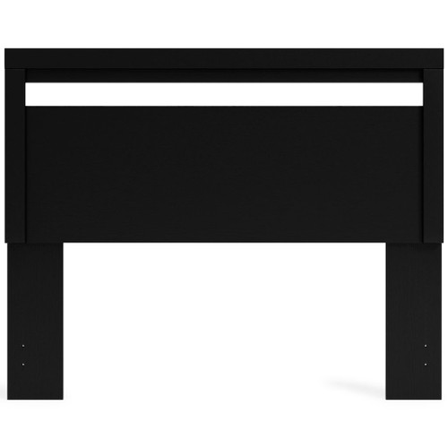 Finch - Queen Panel Headboard - Black