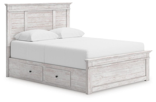 Makidern - Panel Storage Bed