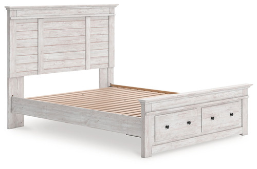 Makidern - Panel Storage Bed