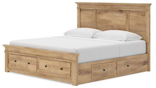 Makidern - Panel Storage Bed