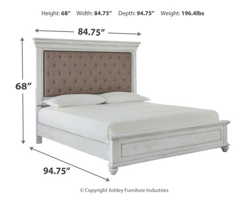 Kanwyn - Upholstered Panel Bed