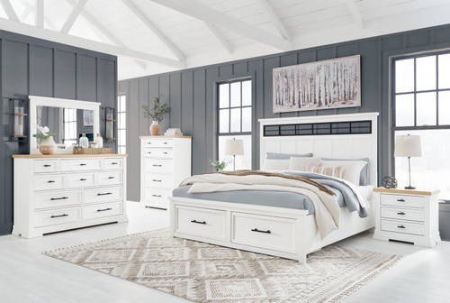Ashbryn - Panel Storage Bedroom Set
