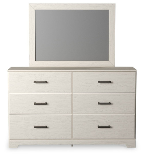 Stelsie - Dresser, Mirror - White