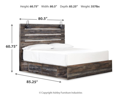 Drystan - Panel Bed