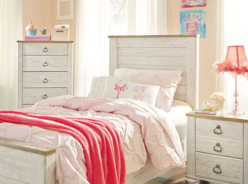 Willowton - Panel Bed