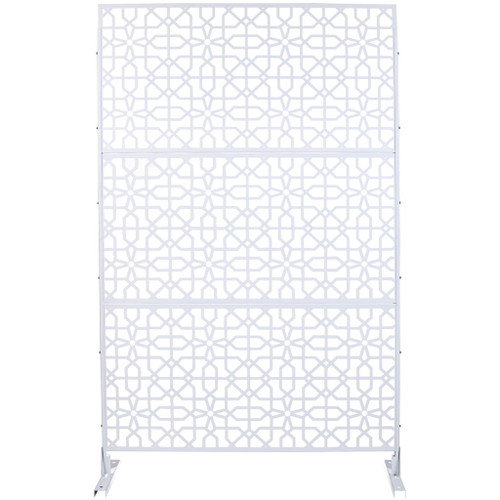 Outdoor & Indoor Metal Freestanding Decorative Privacy Screen