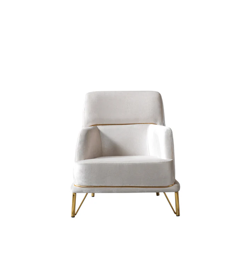 Fabiana Ivory Living Room Set