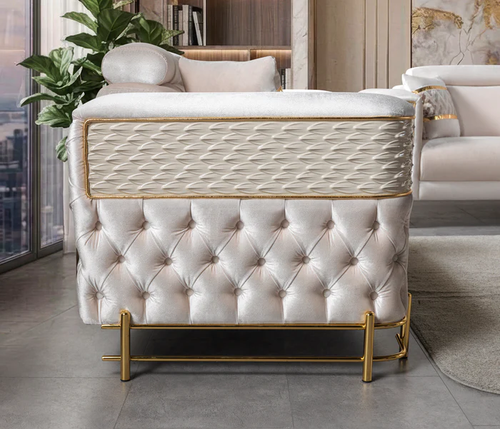 Fabiana Ivory Living Room Set