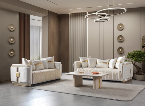 Carlina Ivory Living Room Set by Nova Furniture