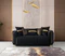Carlina Black Velvet Living Room Set