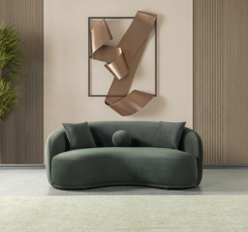 Bonita Green Velvet Living Room Set