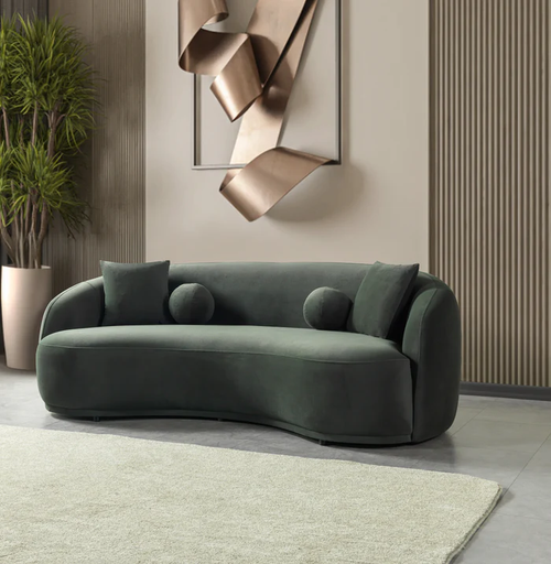 Bonita Green Velvet Living Room Set