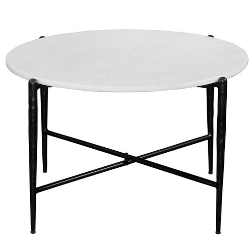 Loxie - 3-Piece Table Set (Cocktail Table, 2 End Tables) - White / Black