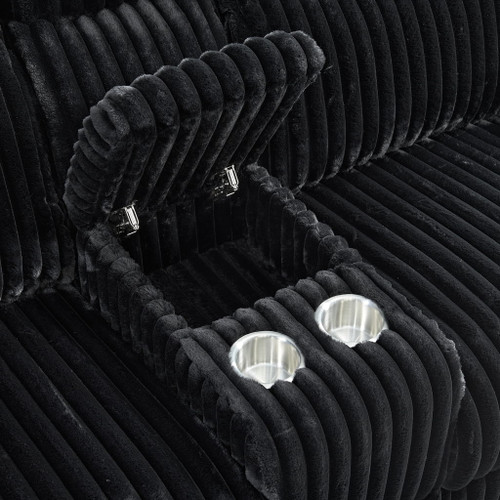 Admiral - Motion Loveseat With Console