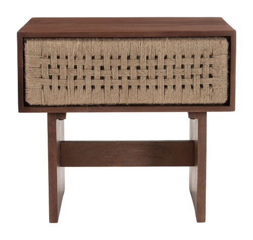 Amaria - Nightstand - Natural / Walnut