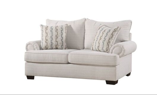 Behold Oversized Chalk Sofa and Loveseat Set