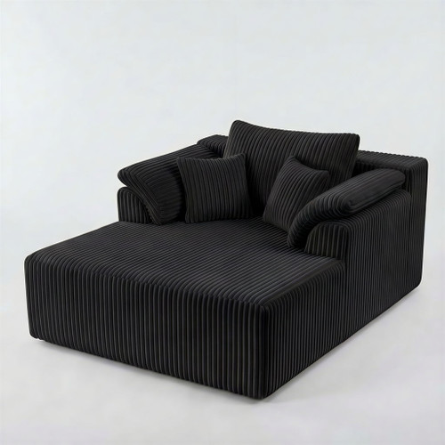 Chaise Lounge Chair, Deep Seat Sleeper Couch For Living Room