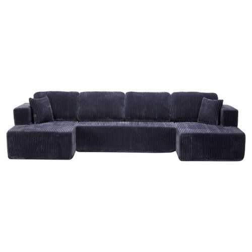 U-Shape Modular Sectional Sofa For Living Room